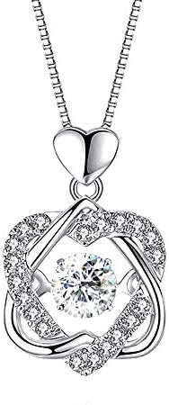 GACEMIU Genuine Necklace, 23 Natural Gems, Women’s Necklace, Natural Birthstone, 925 Silver Necklace, Natural Natural Gemstone Necklace