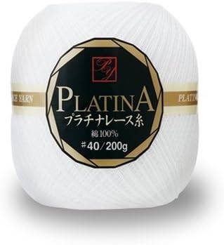 Amazon オリムパス プラチナレース糸 801番色 40 0g レース糸 通販