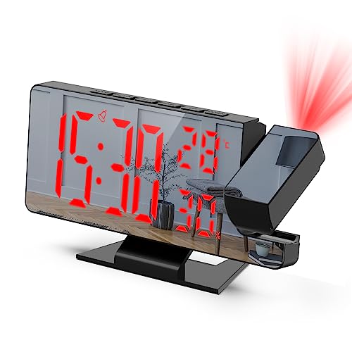 JXTZ Projection Alarm Clock, Alarm Clock Projection