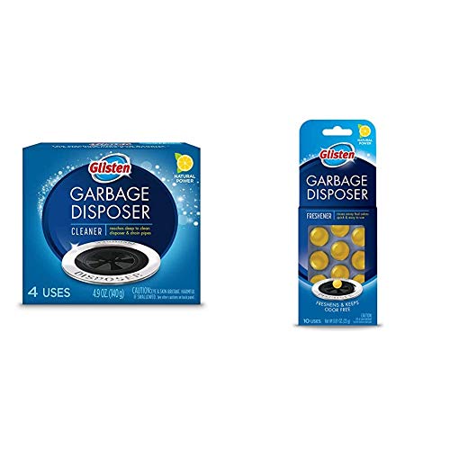 Glisten Garbage Disposal Cleaner and Odor Eliminator with Foaming
