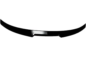 KHK Spoiler Compatible with F30, M4 Style Rear Spoiler, Gloss Black ABS Material Rear Wing Compatible with 2013-2018 BMW 3 Series F30 Sedan / F80 M3 Sedan