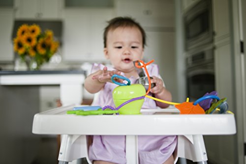 Grapple Suction Baby Toy Holder 6-12 Months Red