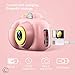Kids Camera for Girls or Boys - Anti-Drop Kid Digital Camera with Soft Silicone Shell and 8 Mega Pixel Dual Lens 2.0 inch HD Screen with Mic, Great Gift for 4-8 Year Old Girls (32G TF Card includ)
