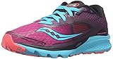 Saucony Women's Kinvara 7 Running Shoe, Pink/Purple/Blue, 7 M US
