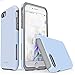 TEAM LUXURY [Clarity Series Case for iPhone 7 & 8, Updated G-II Ultra Defender [Shock Absorbent] Premium Protective Phone Case (4.7 Inch) - Serenity/Gray primary
