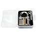 Kuject 3 in 1 Practice Lock Set, Transparent Cutaway Practice Tools for Locksmith