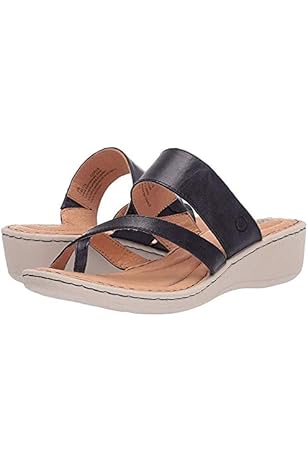 born siene wedge sandal black