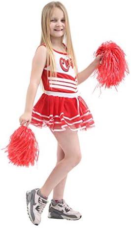 Nights Children Kids Girls Cheerleader Halloween Vest Top Fancy Book Day Dress Costume
