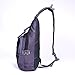 Sling Bag, EGOGO Outdoor Casual Bike Camping Hiking Chest Shoulder Unbalance Gym Fanny Backpack Sack Satchel Cross body Bag for women and men(Black)