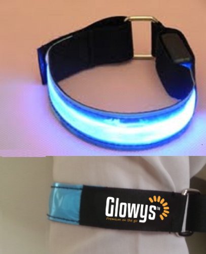LED High Visibility Flashing Safety Armband Cycling Jogging Walking Reflective LED Armband