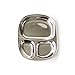 Ecolunchbox Stainless Steel Divided Dinner Tray Small (1)