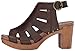 Dansko Women's Demetra Ankle Bootie, Teak Vintage Pull Up, 38 EU/7.5-8 M US