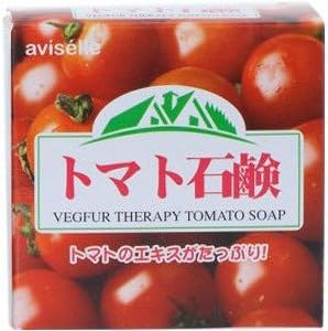 Amazon アビジェル ベジフルセラピー トマト石鹸 アビジェル 洗顔せっけん 通販