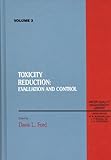 Image de 003: Toxicity Reduction: Evaluation and Control, Volume III (Water quality management library)