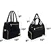 The New Yorker Breast Pump Bag by Charlie G, Black/Gold (Large)