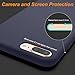 DTTO Compatible with iPhone 8 Plus Case and iPhone 7 Plus Case, Silicone Case [Romance Series] Rubber Anti-Scratch Thin Slim Fit Cover for iPhone 8 Plus 7 Plus 5.5 inches - Midnight Blue