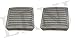 Land Rover Defender 90 / Defender 110 Complete Pedal PAD Set Part: SKE500060 & 11H1781L
