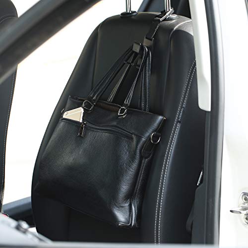 image for SUNER POWER Magic Car Headrest Hook - Pack of 4 - Universal Back Seat 