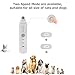 TEKITSFUN Pet Nail Grinder, Rechargeable Electronic USB Nail Trimming Clipper with Two Speed Mode, Three Ports Options for Birds, Rabbits, Cats, Small, Medium and Large Dogs