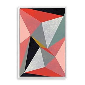 SIGNFORD Framed Canvas Home Artwork Decoration Golden Abstract...