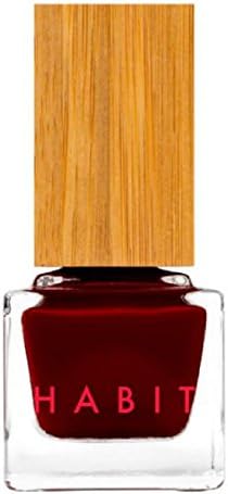 HabitCosmetics Nail Polish - Santa Sangre - Red Creme - Non Toxic