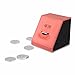 HSTYAIG Face Coin Bank Money Eating Coin Bank Battery Powered Monkey Saving Box (Red)