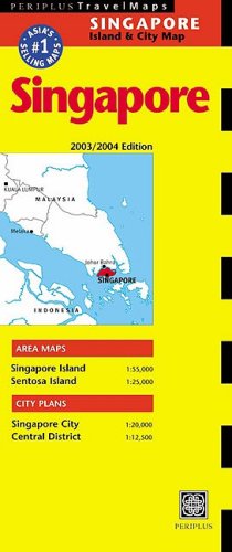 Singapore Travel Map 4th Edition (Other Regional Maps)
