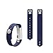 Vancle Fitbit Alta Bands, Newest Adjustable Replacement Bands for Fitbit Alta/Fitbit Alta Band/Fitbit Alta Bands (with Metal Clasp, No Tracker), Blue, Small