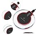 Keklle Wireless Charger,Youlifang 2-pack S6/S7/8 Wireless Charger Pad for iphone8/8plus iPhone X Samsung Galaxy S8/S7/S6/Edge/Plus/S6 Active,Moto Maxx, Moto Droid Turbo 2/Turbo,Google Nexus Black