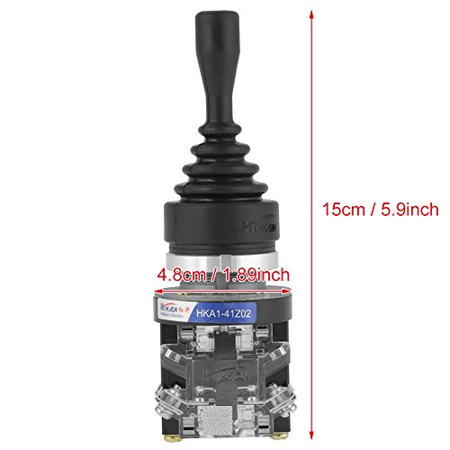 2NO Joystick Switch, 1pc HKA1-41Z02 2NO 2-Position Return Momentary Joy Stick Joystick Switch Switch Pro Controller Case 2NO Joystick Switch