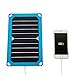 Renogy Portable E.Flex Monocrystalline 5W Plus Solar Panel with USB Port for Charging, Hiking and Biking