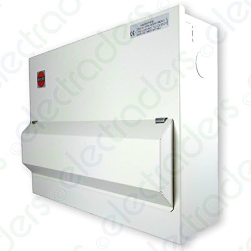 WylexNMRS1406 14 Way Metal Clad 100 Amp 30mA RCD Incomer Consumer Unit
