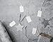 Bastex 500 pack Price Tags, Labels, Sale Tag. Tags with String attached. Hang tags Label for Stores, Jewelry, Merchandise, Clothing, Garage Sale, Yard Sale, Consignment Sale, 3.5cm x 2.2 cm