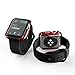 X-Doria 42mm Apple Watch Case (Defense Edge) Premium Aluminum and TPU Bumper Frame (Red) - Compatible with Apple Watch Series 1, Series 2 and Nike+