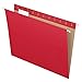 Pendaflex Recycled Hanging Folders, Letter Size, Red, 1/5 Cut, 25/BX (81608)