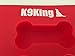 K9King Dog Treat Cake Pan, Silicone Bone Mold, 12 by 10 inches