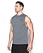 Under Armour Men's Tech Muscle Tank, Steel (035)/Black, Medium