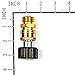 Briggs & Stratton 6191 High Pressure Hose Quick Connect Kit for Pressure Washers,Gold/Black