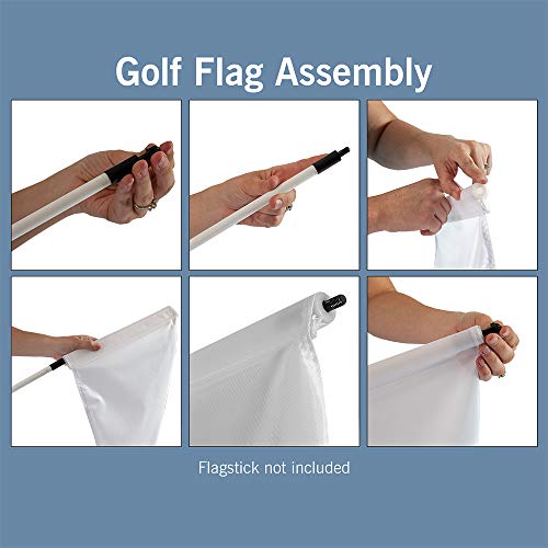 image for Vispronet 20in x 14in Number 19 Golf Flag – Fabric is Lightweight, D