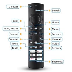 Replacement Remote Control for Insignia Smart TV