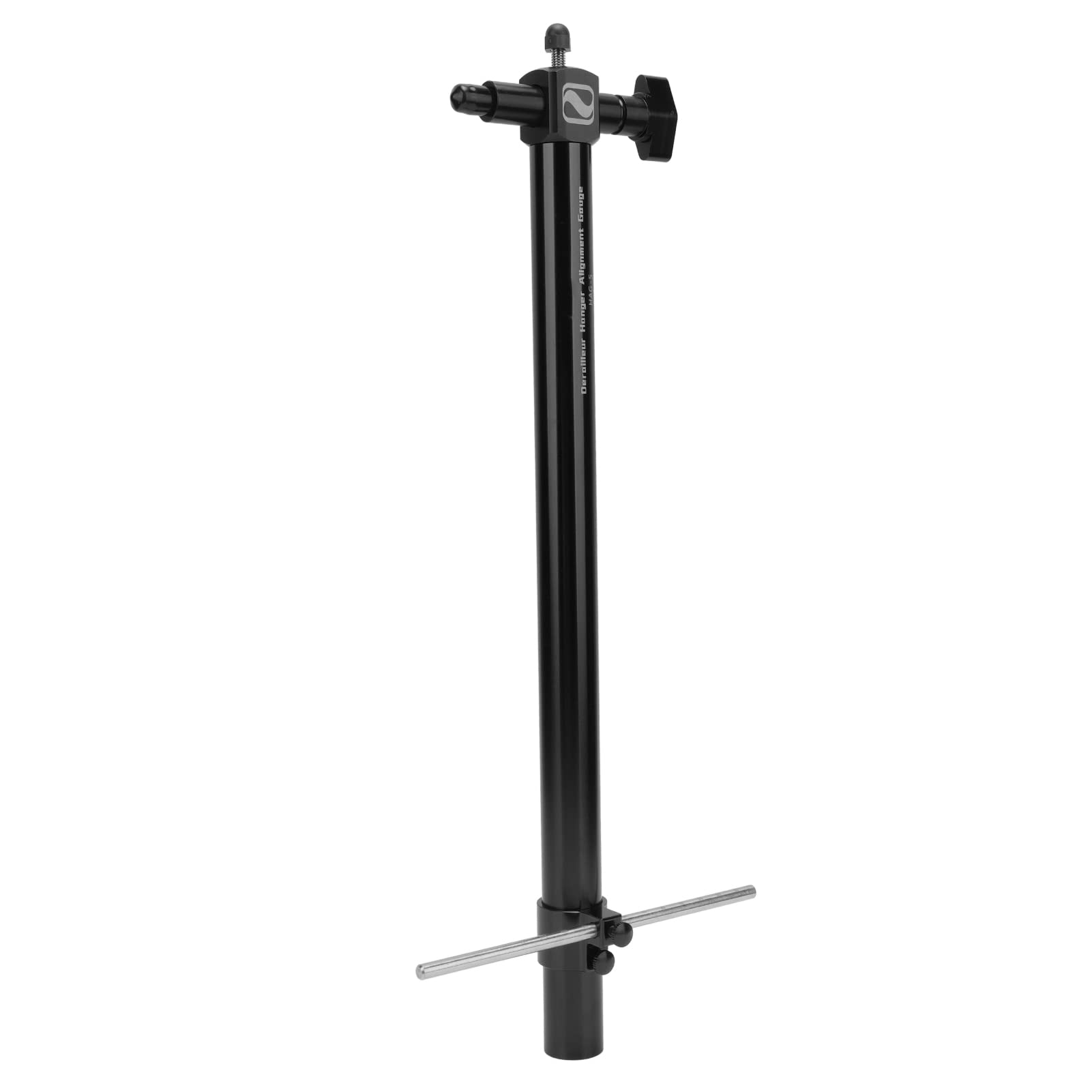 SPYMINNPOO Derailleur Hanger Alignment Gauge, Bike Derailleur Hanger Alignment Gauge Tool Rear Derailleur Correction Wrench for Repair (Black)