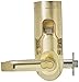 iTouchless Bio-Matic Fingerprint Door Lock, Left Handle, Gold