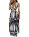 BIUBIU Women's Boho Rayon Halter Summer Beach Party Cover Up Dress Navy XL