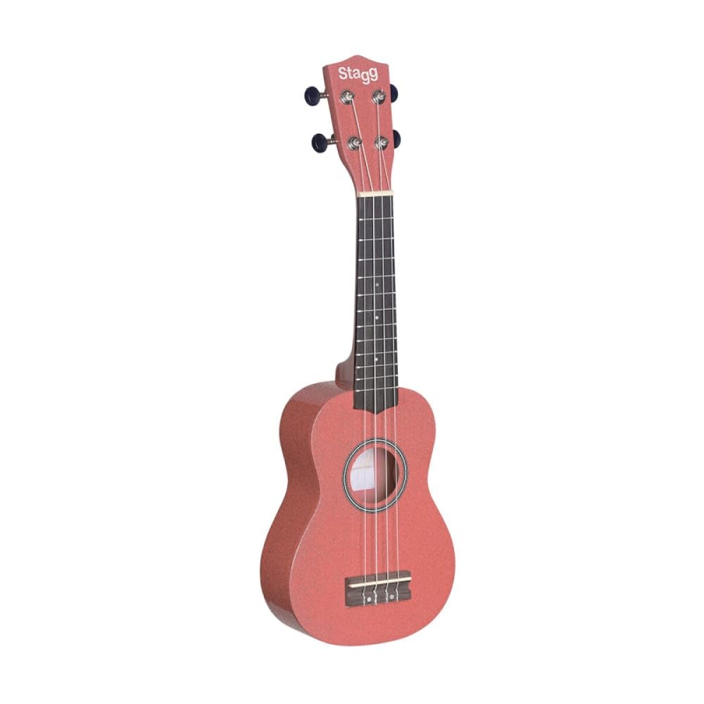 Stagg Soprano Ukulele inc Bag - Pink — image 1
