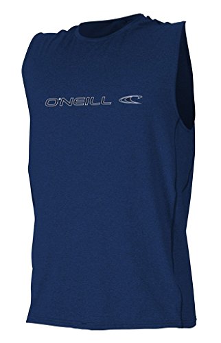 ONeill-Wetsuits-Mens-UV-Sun-Protection-Hybrid-Sleeveless-Tee-Sun-Shirt-Rash-Guard-Navy-Medium ONeill-Wetsuits-Mens-UV-Sun-Protection-Hybrid-Sleeveless-Tee-Sun-Shirt-Rash-Guard-Navy-Medium