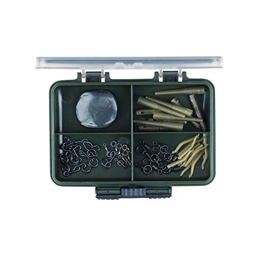 Fox F Box 4 Compartment Box, Tacklebox für Karpfenzubehör, Angelbox, Angelkasten für Kleinteile