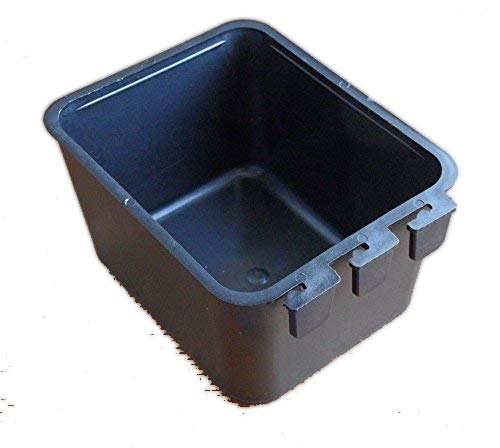 Cage Cups (12pk, Black) 1 Pint / 16 fl oz Hanging Feed & Water Cage Cups