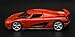 AbbonyDuo 1:32 for FKoenigsegg Supercar Alloy Diecast Car Model Pull Back Toy Electronic Car Classical Kids Toys (Red)