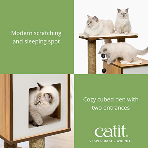 Vesper Cat Tree, Base, Walnut, 52042 Pricepulse