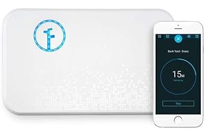 Rachio 8ZULW-B-CAN Smart Sprinkler Controller, 8 Zone 2nd Generation, White